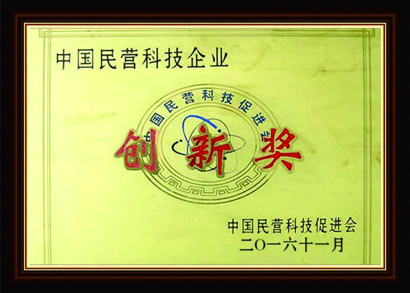 中国民营科技企业创新奖